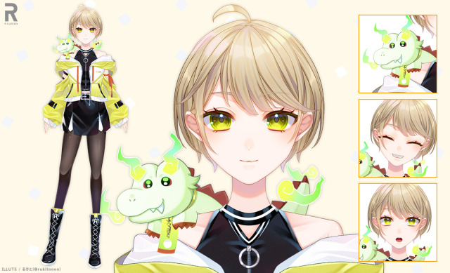 Vtuber(女性モデル)