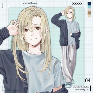 立ち絵サンプル　【04】