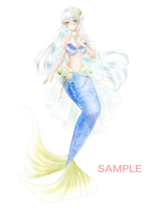 ご依頼立ち絵　人魚