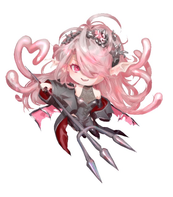 【創作】フィユ　アクキー用イラスト