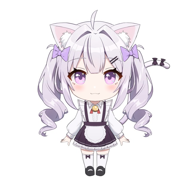 LIVE2D 2頭身 SDキャラ　サンプル