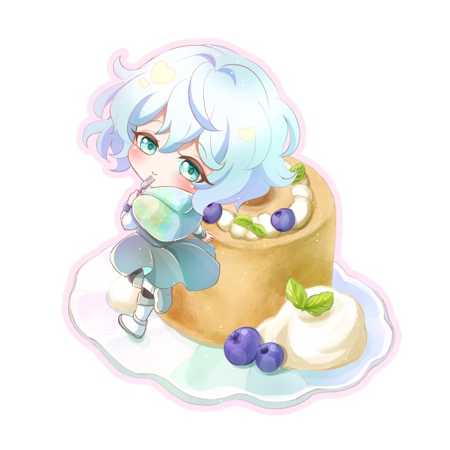 オリジナルキャラクターSDイラスト