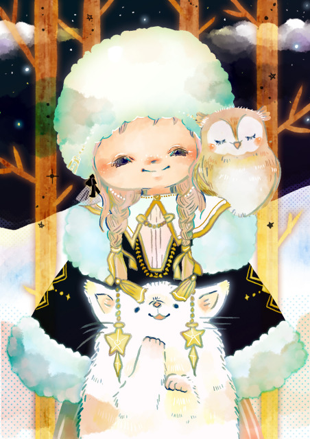 深い森の天体観測