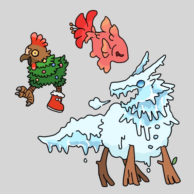 モンスター/マスコットデザインサンプル