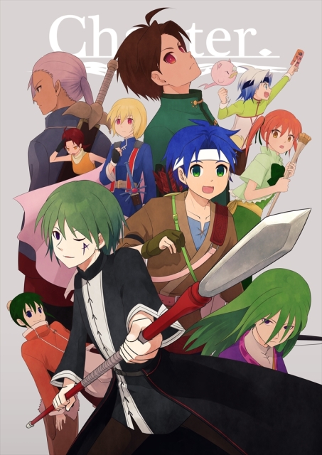 男性キャラサンプル