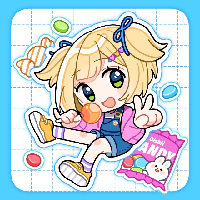 キャンディと女の子