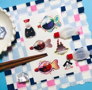 Sticker Appコラボステッカー