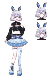 等身イラスト(全身)