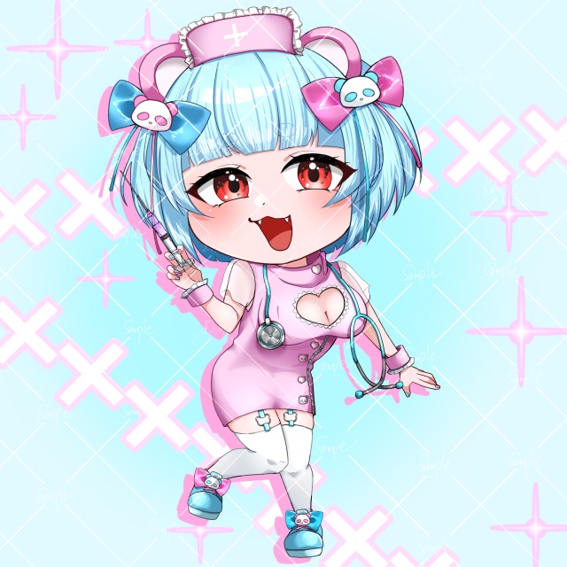 【ご依頼イラスト】ちびきゃら