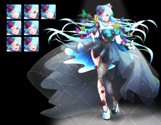 【ご依頼イラスト】ライブフライヤー兼グッズ用イラスト