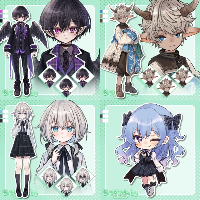 立ち絵　サンプル