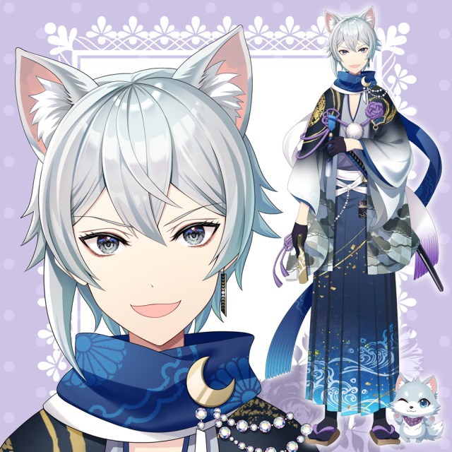 IRIAM用に描かせていただいたイケメンさん立ち絵