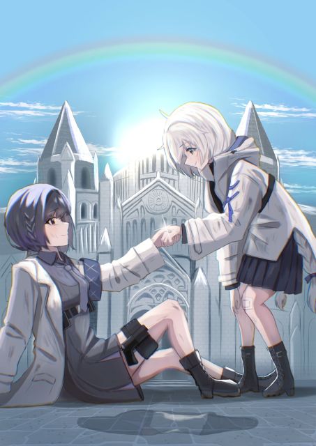 ブルーアーカイブ二次創作イラスト