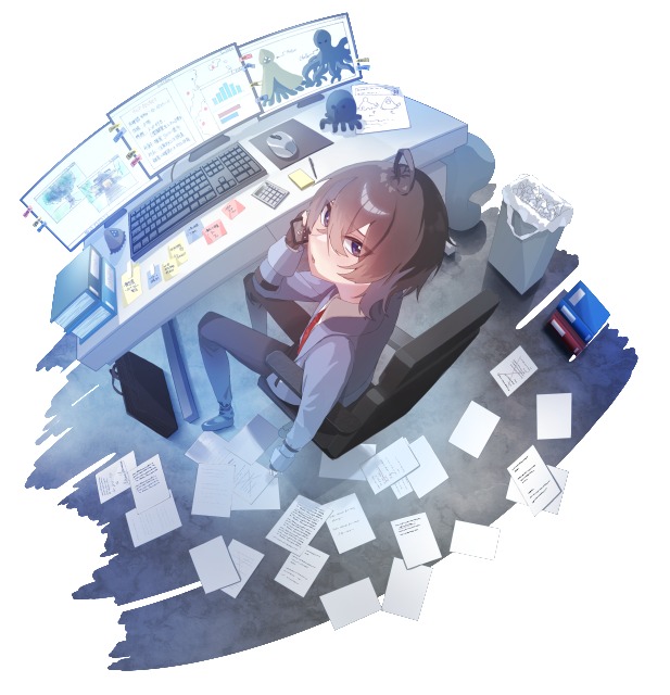 ヴィネットイラスト