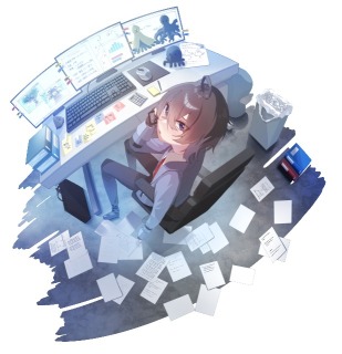 ヴィネットイラスト