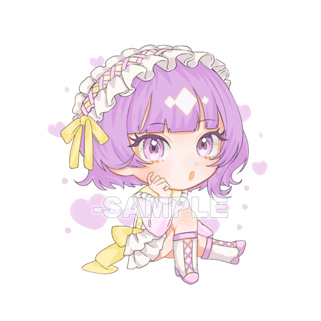 〚 B 〛座っている女の子