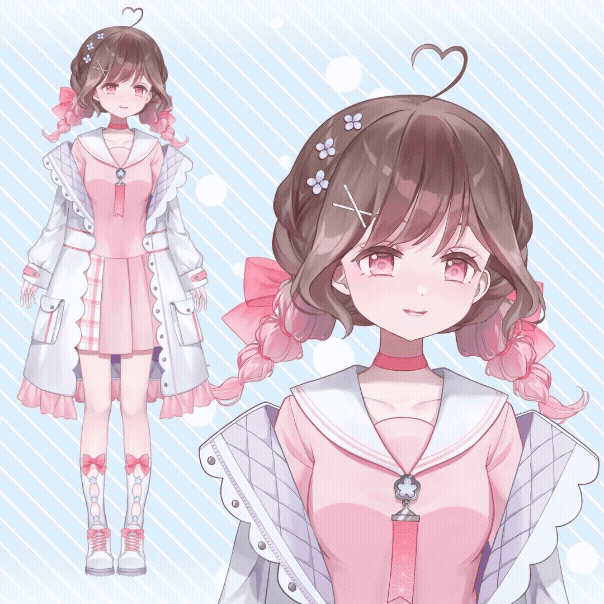 顔・上半身XZモデル