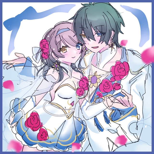 色つきラフ(細かい装飾)