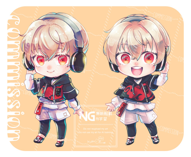 【ご依頼】デフォルメイラスト