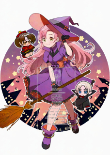 一枚絵サンプル（通常塗り）