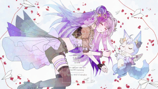 一枚絵サンプル（水彩）