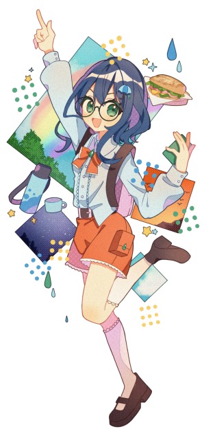 雨モチーフのVtuberさん