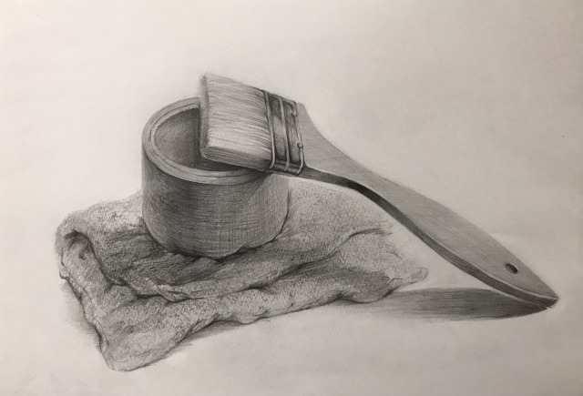 【アナログ】静物デッサン