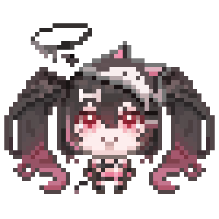 2頭身ドット絵　サンプル