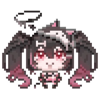 2頭身ドット絵　サンプル