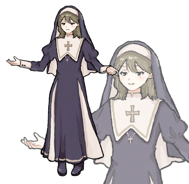 シスター　立ち絵