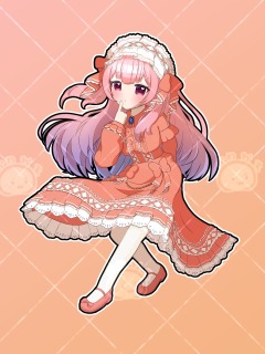 恋坂のの様　ミニキャライラスト