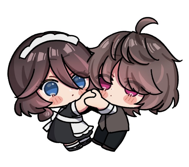 ペアSDイラスト参考