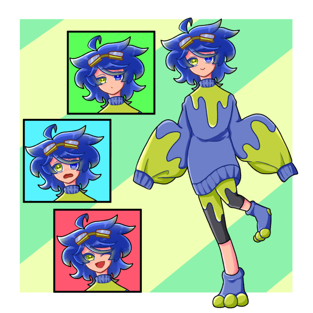 デフォルメ全身<oc>