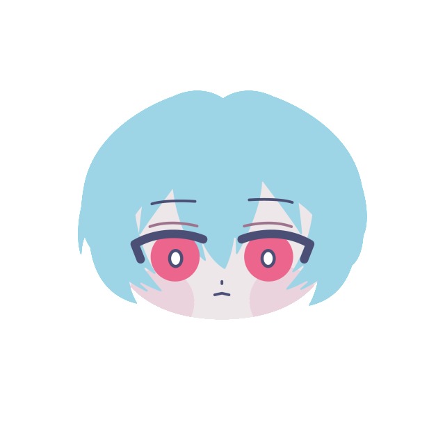 ゆる顔デフォルメイラスト