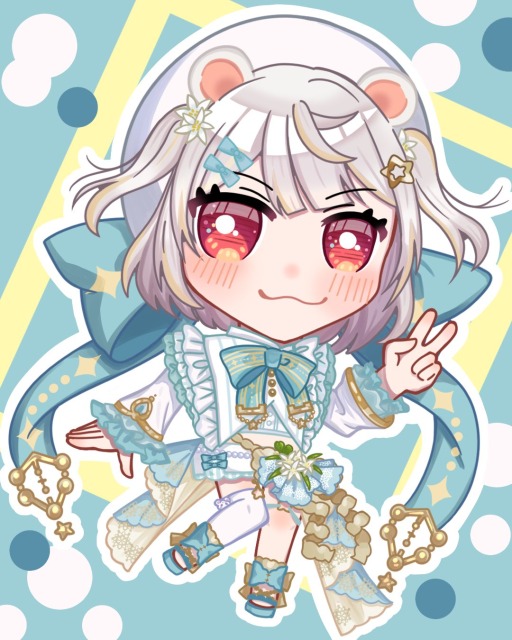 二次創作デフォルメイラスト