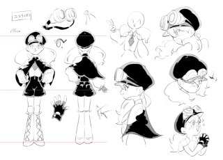 キャラデザシート