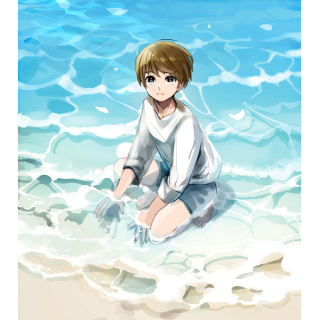 一枚絵イラスト