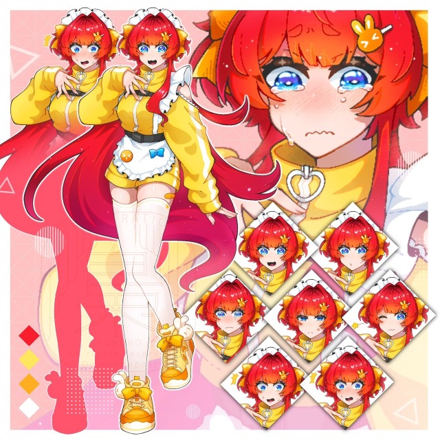 ジャージメイド立ち絵