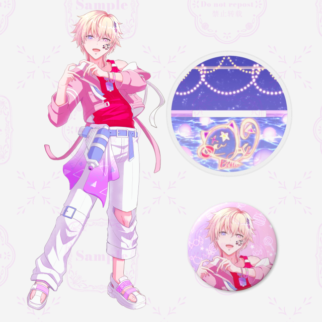 翼堕ベル様_グッズイラスト制作