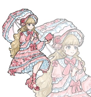 立ち絵　キャラクターデザイン