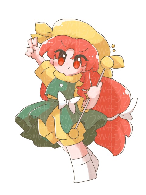 デフォルメキャラクター立ち絵サンプル