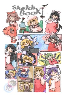 集合絵イラストサンプル1