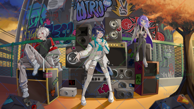 飯綱レーコ様　歌ってみたご依頼絵