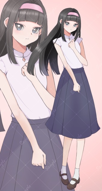 TRPG立ち絵　作例