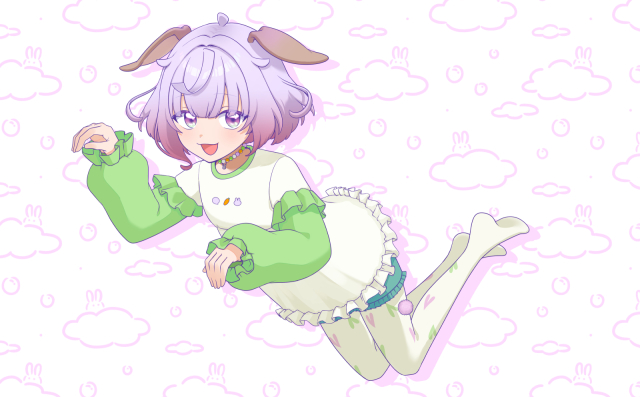 Vtuberキービジュアルイラスト