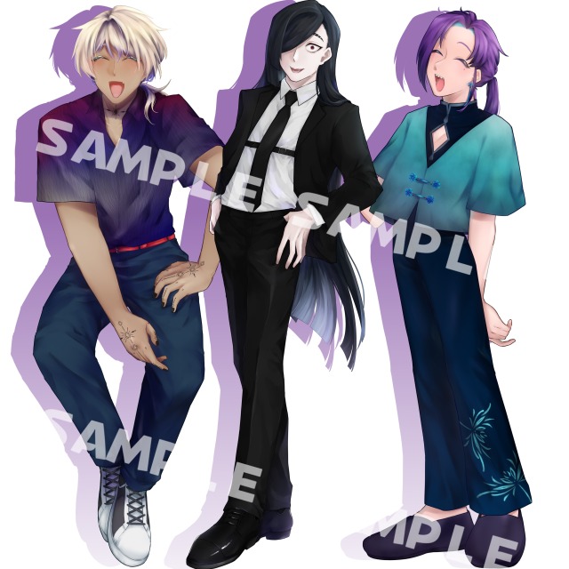 立ち絵サンプル　男の子✨