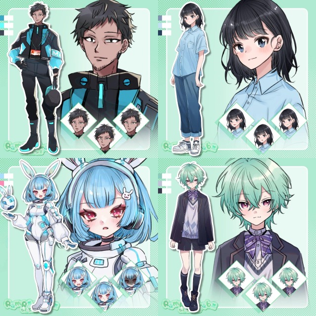 立ち絵　サンプル