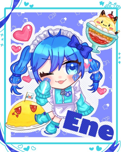 二次創作デフォルメイラスト