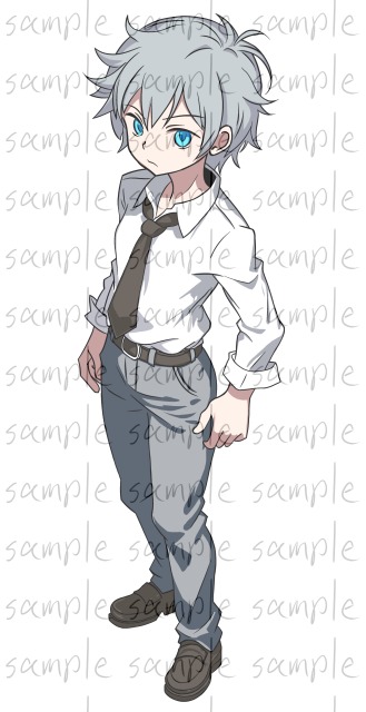 ビジネススタイル風の少年