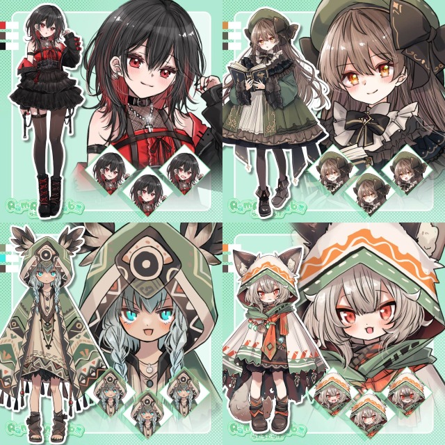 立ち絵　サンプル